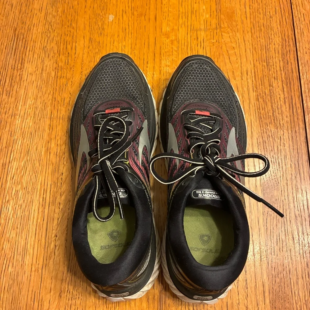 Brooks Glycerin‎ 15 Women’s Running Shoes Size 9 Black Pink Silver 1202471B088